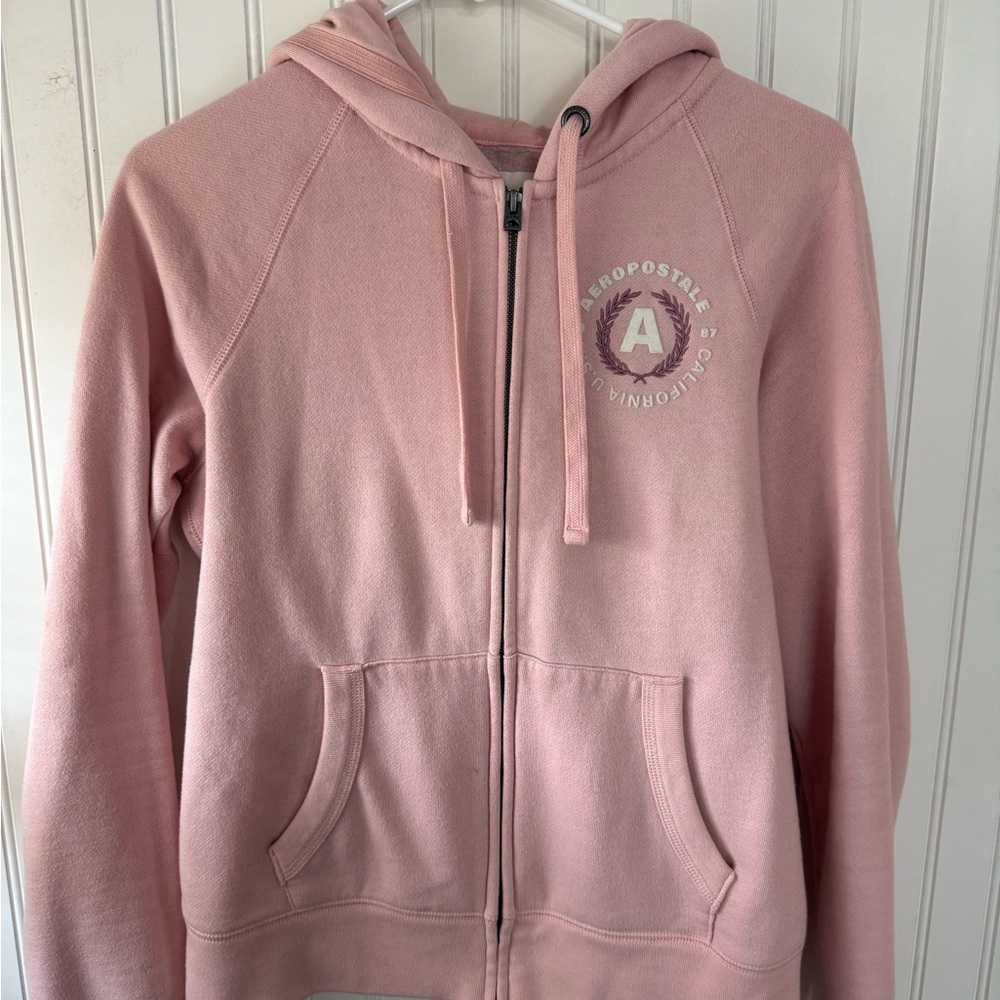 Aeropostale Pink Hoodie + Pants set